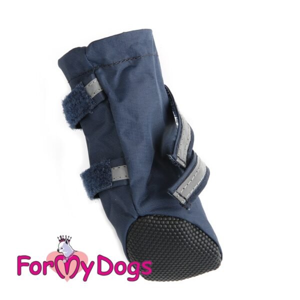 Demi-sezoniniai tamsiai mėlyni batai šunims FMD697-2021