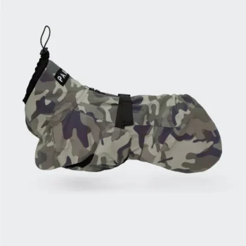 PAIKKA Recovery Raincoat Camo liemenė šuniui