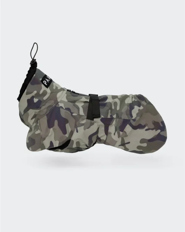 PAIKKA Recovery Raincoat Camo liemenė šuniui