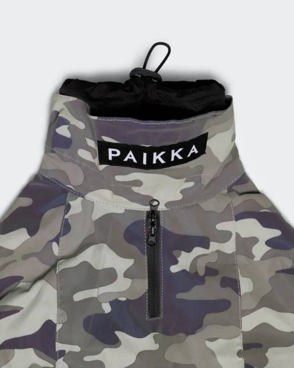 PAIKKA Recovery Raincoat Camo liemenė šuniui